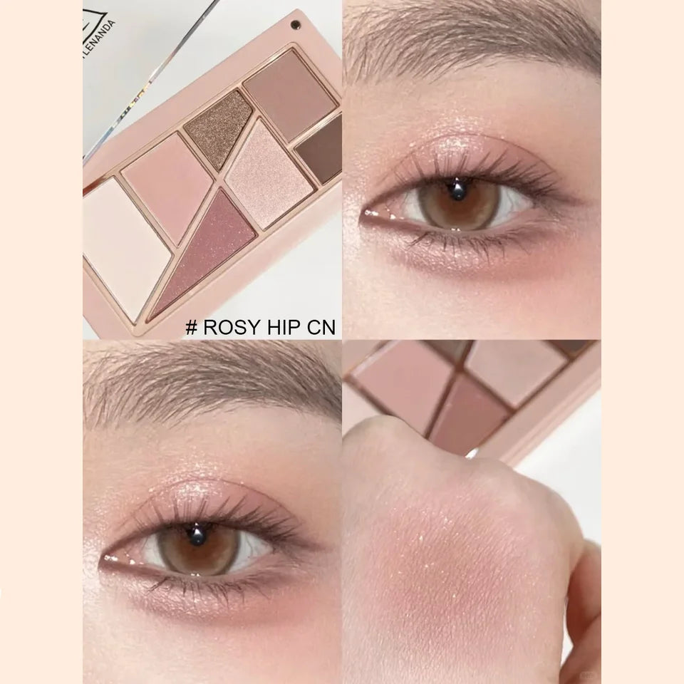 3CE PALETTE EYE,Blendable&High Pigment,Soft Texture&Buildable,Natural Look,Everyday Use,Korean Cosmetic,Korean Makeup