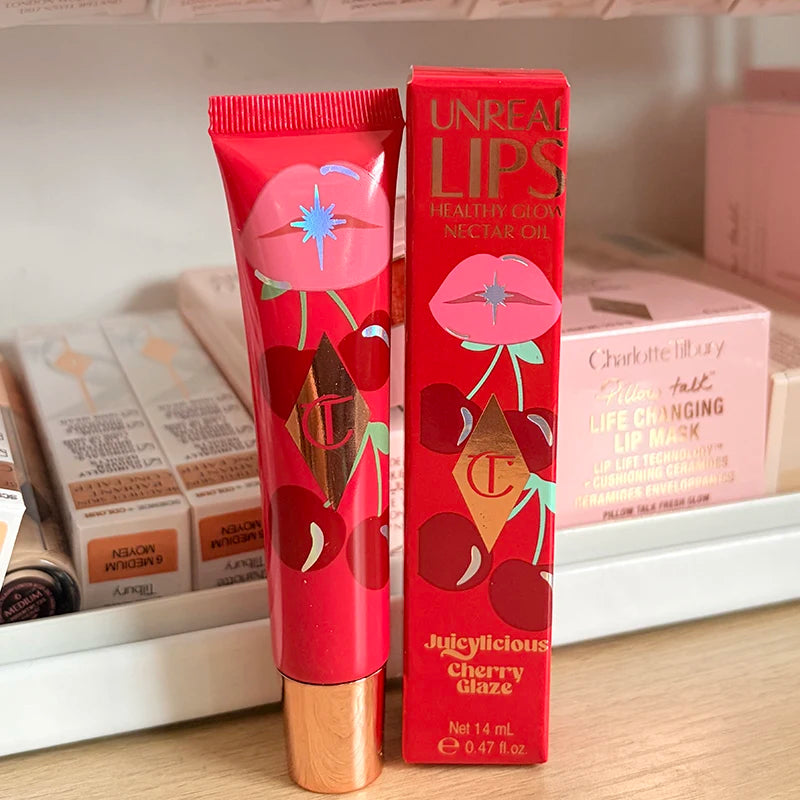 Charlotte Tilbury Makeup Lipstick Walk of No Shame Graceful Pink Pillow Talk Moisturizing Plumping Lip Gloss Strawberry Vanilla