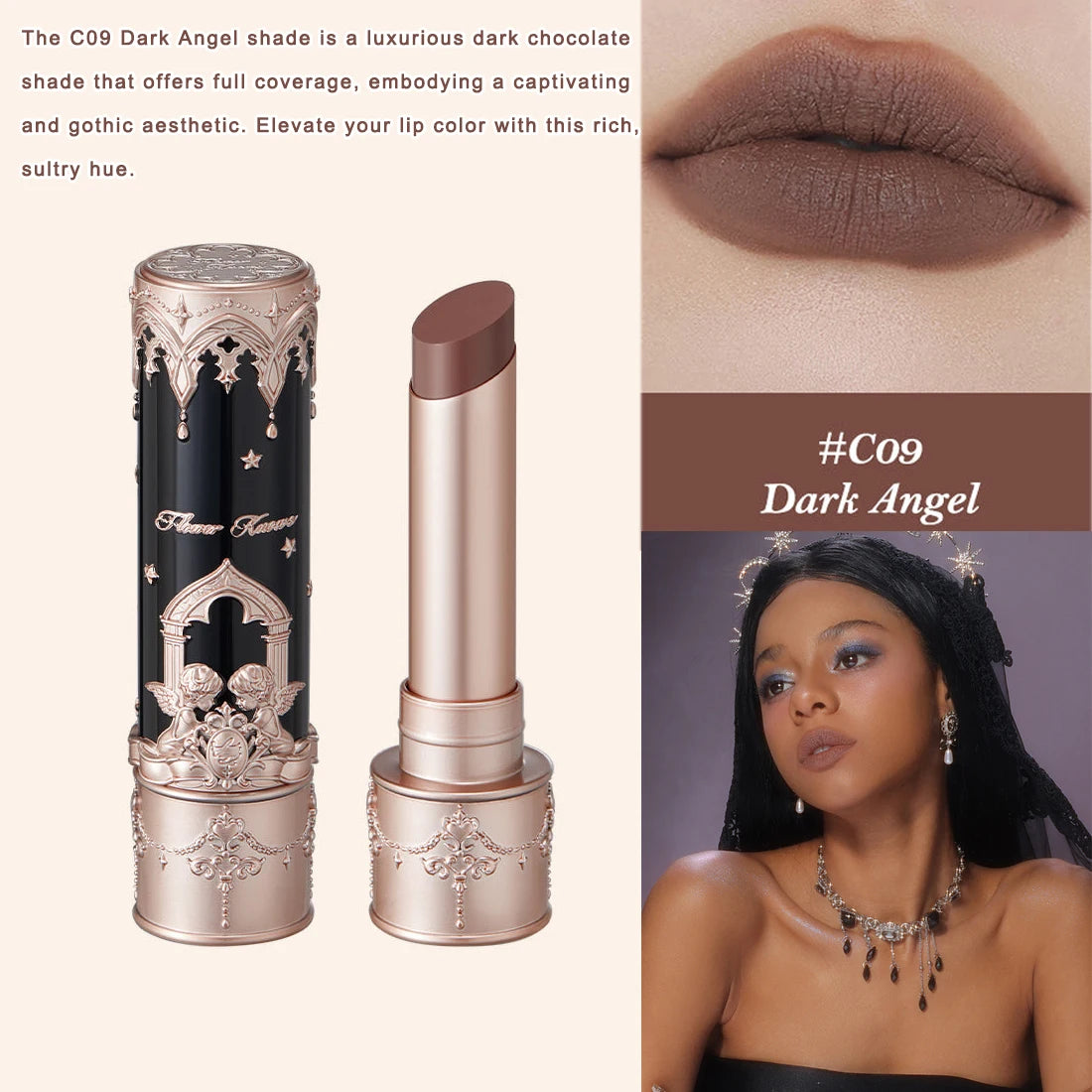 Flower Knows Full Collection Lip Gloss Tinted Lip Oil Vegan Hydrating Lip Makeup for Women Girls Non Sticky Moisturizing Shine