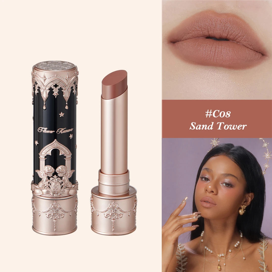 Flower Knows Full Collection Lip Gloss Tinted Lip Oil Vegan Hydrating Lip Makeup for Women Girls Non Sticky Moisturizing Shine