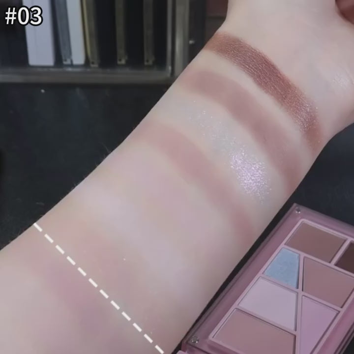 3CE PALETTE EYE,Blendable&High Pigment,Soft Texture&Buildable,Natural Look,Everyday Use,Korean Cosmetic,Korean Makeup